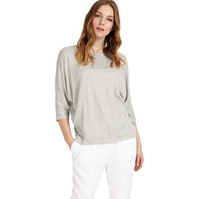 Grey Gilly GatheRed Top